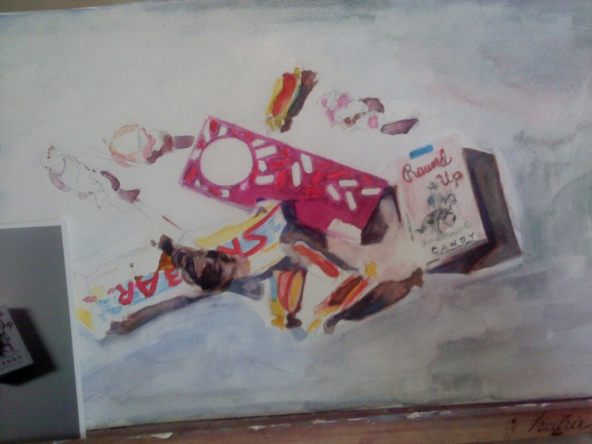 this is part of a series I'm submitting for an upcoming show with the theme "Mother May I"