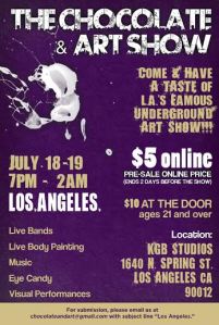 chocolate and art show